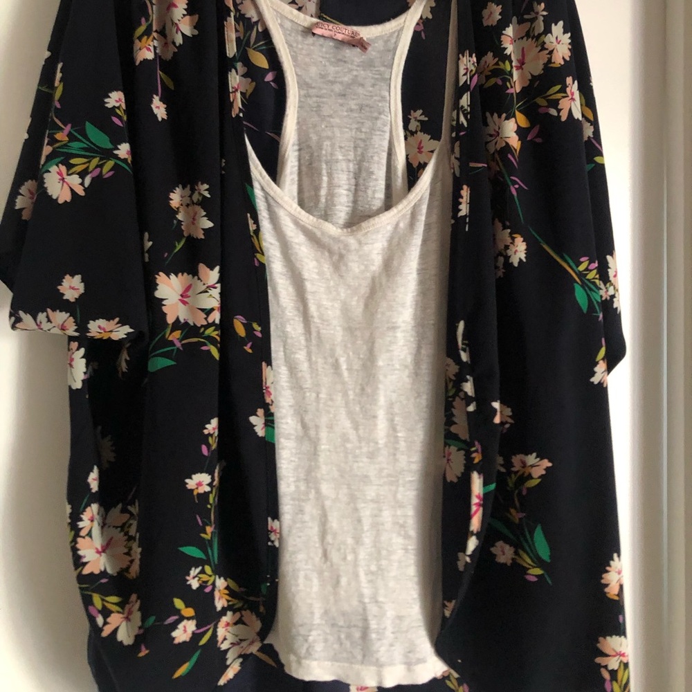 Both cover & sheer tank top!